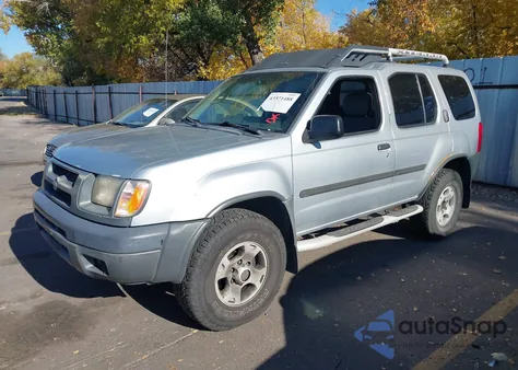 2000 Nissan Xterra Se/Xe из США, поврежденный, VIN 5N1ED28Y4YC587647